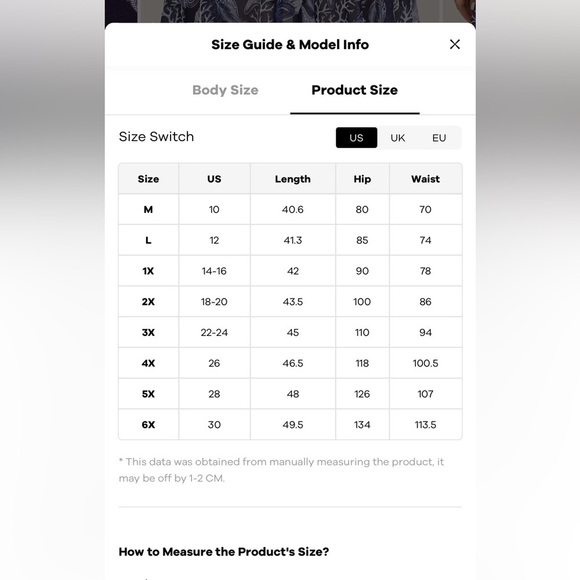 BloomChic Plus Size 3XL Marine Elements See Through Split Side Swim Bottom - Picture 7 of 7